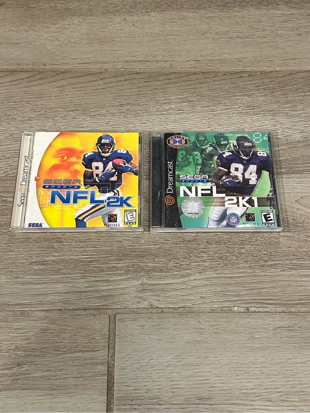 VTG Dreamcast NFL 2K & 2K1 Video Games